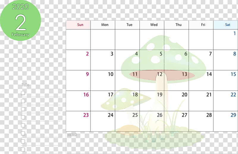 text green line diagram circle, February 2020 Calendar, February 2020 Printable Calendar, Watercolor, Paint, Wet Ink transparent background PNG clipart
