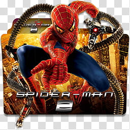 Spider Man   Folder Icon , Spider-Man  v_x transparent background PNG clipart