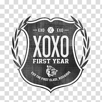 EXO XOXO Logo, Xoxo First Year logo transparent background PNG clipart