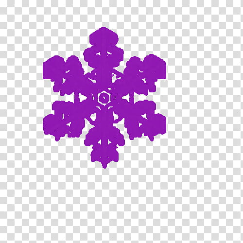 purple snowflakes transparent background PNG clipart