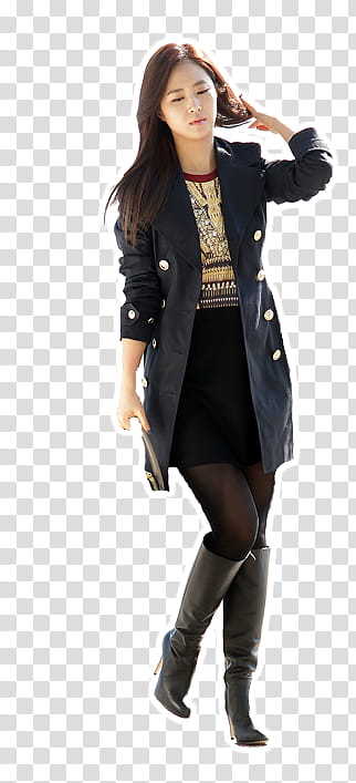 Yuri in Airport for Burberry Events  transparent background PNG clipart