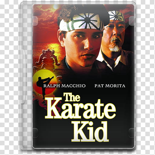 Movie Icon Mega , The Karate Kid (), The Karate Kid DVD Case transparent background PNG clipart