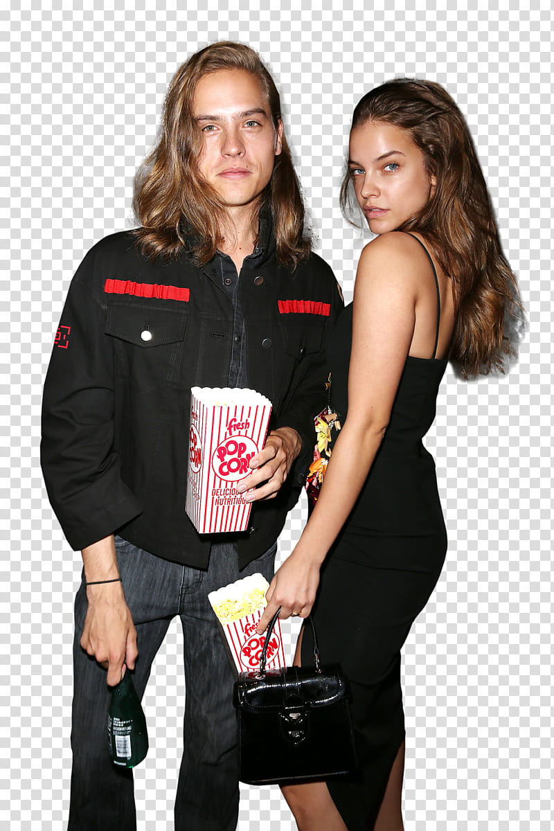 Barbara Palvin and Dylan Sprouse transparent background PNG clipart