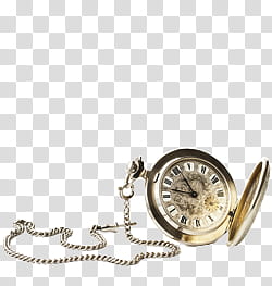 gold-colored pocket watch transparent background PNG clipart