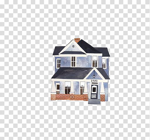 large Building, black and white house graphic transparent background PNG clipart