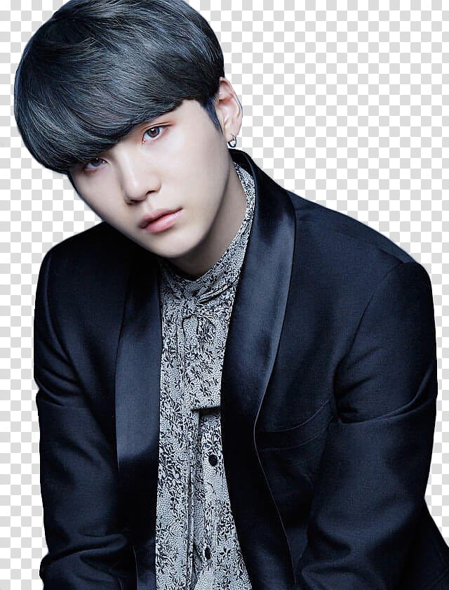 BTS Japan Official, man wearing black blazer transparent background PNG clipart