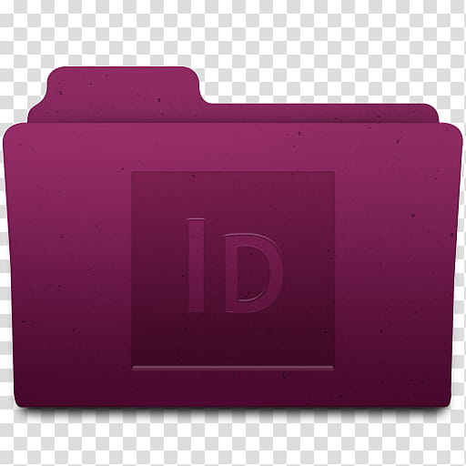 CS for Leopard v , InDesign folder icon transparent background PNG clipart