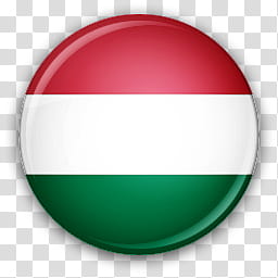 Flag Icons Europe, Hungaria transparent background PNG clipart