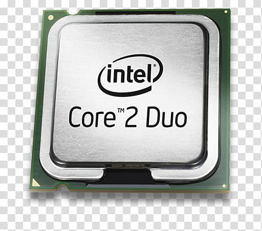 intel Core  Duo CPU v transparent background PNG clipart