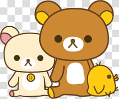 Cute Rilakkuma transparent background PNG clipart