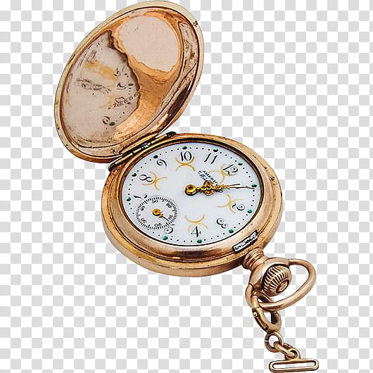 Cartoon Clock, Watch, Pocket Watch, Waltham Watch Company, American Waltham, Gold, Bracelet, Watch Bands transparent background PNG clipart