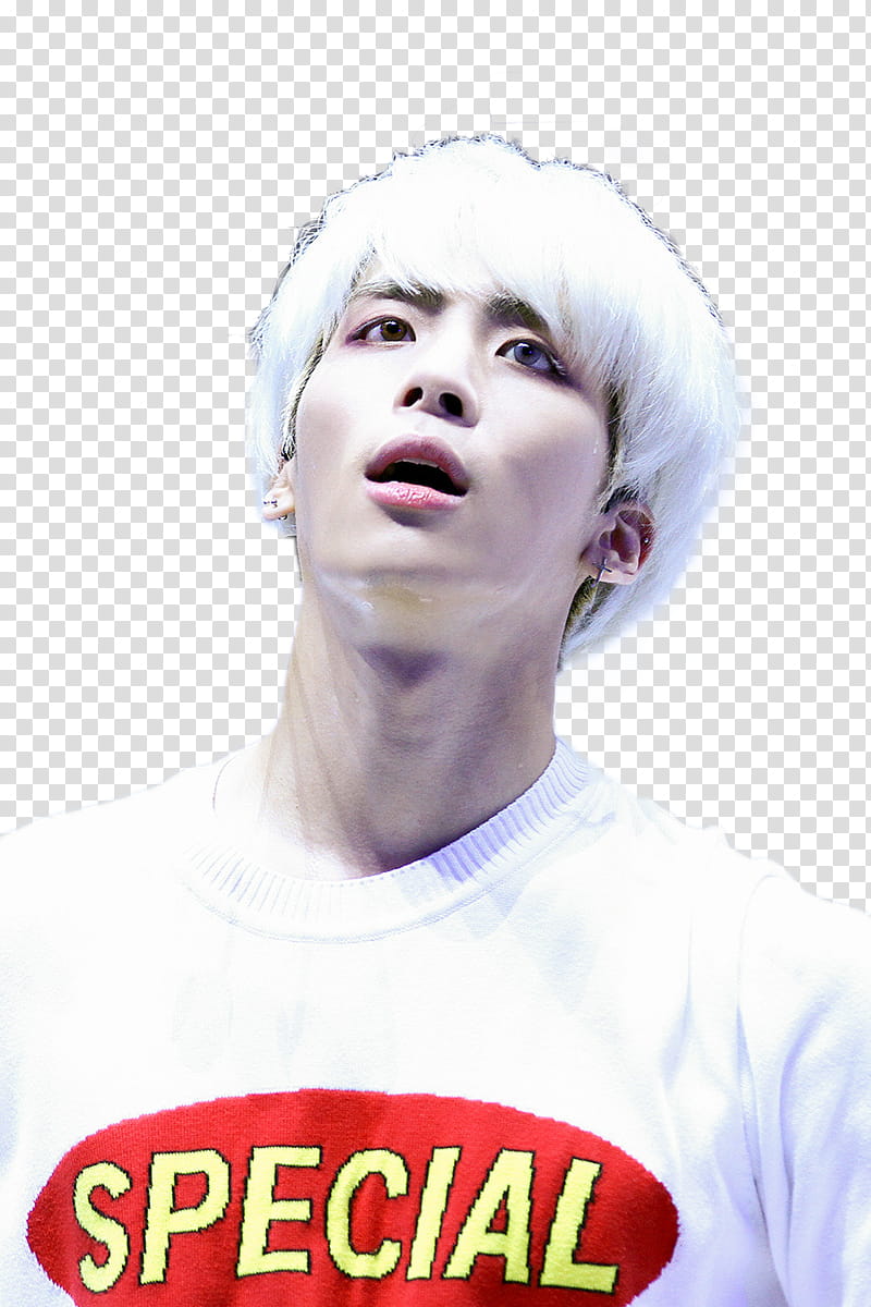 SHINee Jonghyun, man in white top transparent background PNG clipart