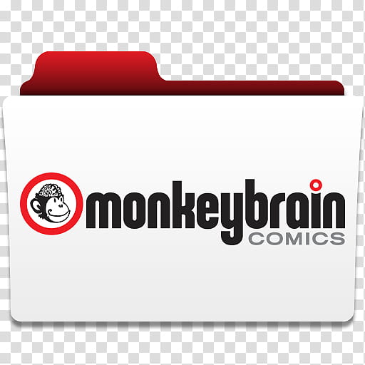 Comic Book Publishers Folders, Monkeybrain comics logo transparent background PNG clipart