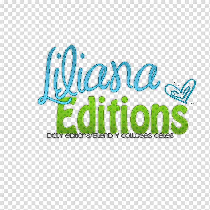Texto Liliana transparent background PNG clipart