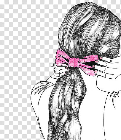 munecas  dolls New D, woman tying hair sketch transparent background PNG clipart