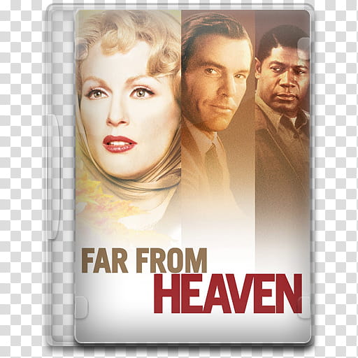 Movie Icon , Far from Heaven, Far From Heaven DVD case transparent background PNG clipart