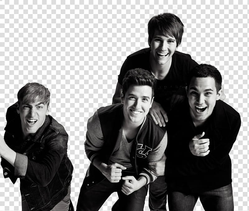 Big Time Rush ,  transparent background PNG clipart