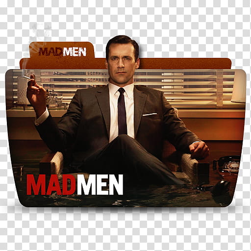 TV Folder Icons ColorFlow Set , Mad Men , Madmen folder icon transparent background PNG clipart
