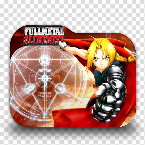 Top Anime Folder Icon, Fullmetal Alchemist folder icon transparent background PNG clipart