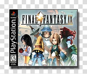 PSX Roms Case Icons , PSX, Final Fantasy transparent background