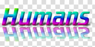 Humans text art transparent background PNG clipart