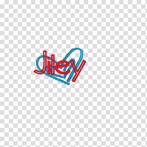 Jiley, red jiley text transparent background PNG clipart