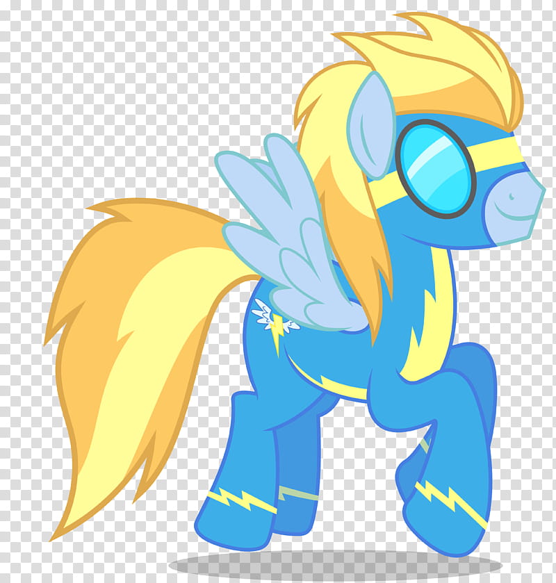 brown and blue pony wearing glasses illustration transparent background PNG clipart