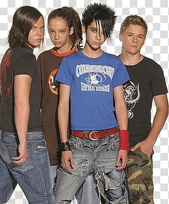 Tokio Hotel S, Tokio Hotel  group transparent background PNG clipart