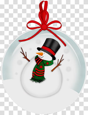 Christmas ornament, Christmas Snowman, Christmas 
, Watercolor, Paint, Wet Ink, Holiday Ornament, Christmas Decoration transparent background PNG clipart thumbnail