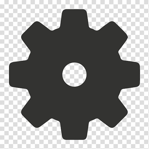 Gray Icons, gear transparent background PNG clipart