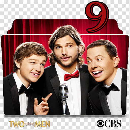 Two and a Half Men series and season folder icons, Two and a Half Men S ( transparent background PNG clipart