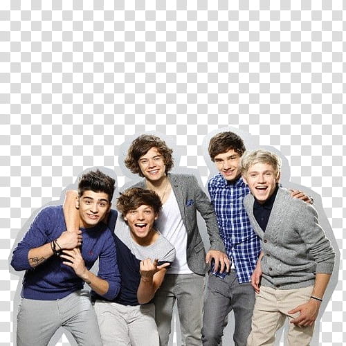 One Direction, One Direction taking groupie transparent background PNG clipart