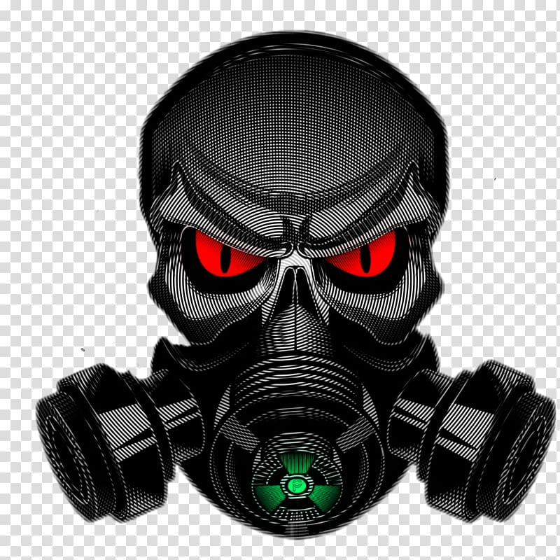 Skull Logo, Gas Mask, Face, Sticker, Paintball, Personal Protective Equipment, Clothing, Costume transparent background PNG clipart