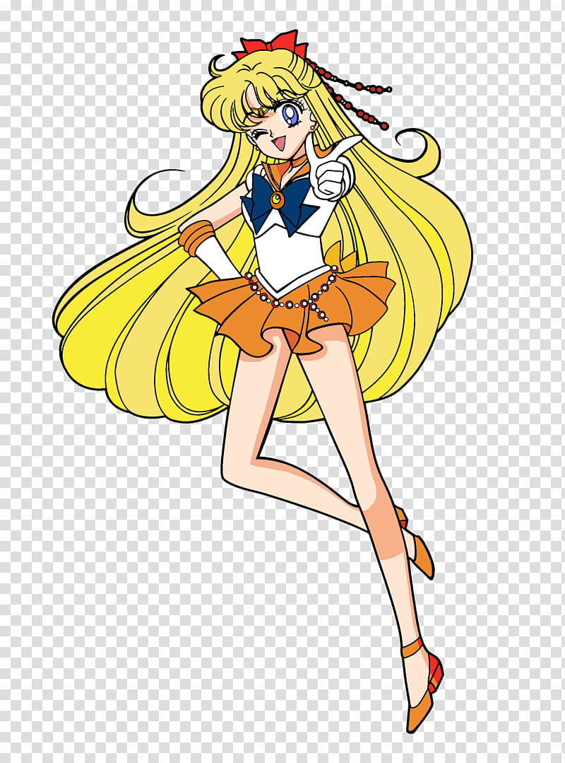 Sailor Moon Minako Aino Sailor Venus  transparent background PNG clipart