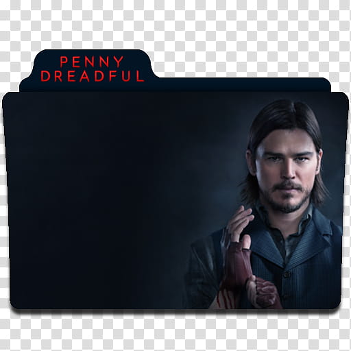 Penny Dreadful Folder Icon Pack , transparent background PNG clipart