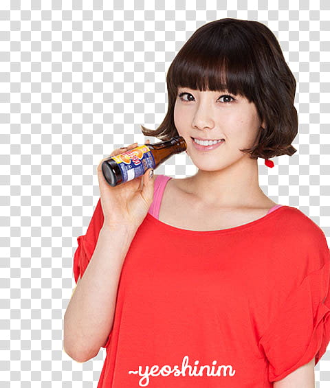 SNSD Taeyeon Vita transparent background PNG clipart