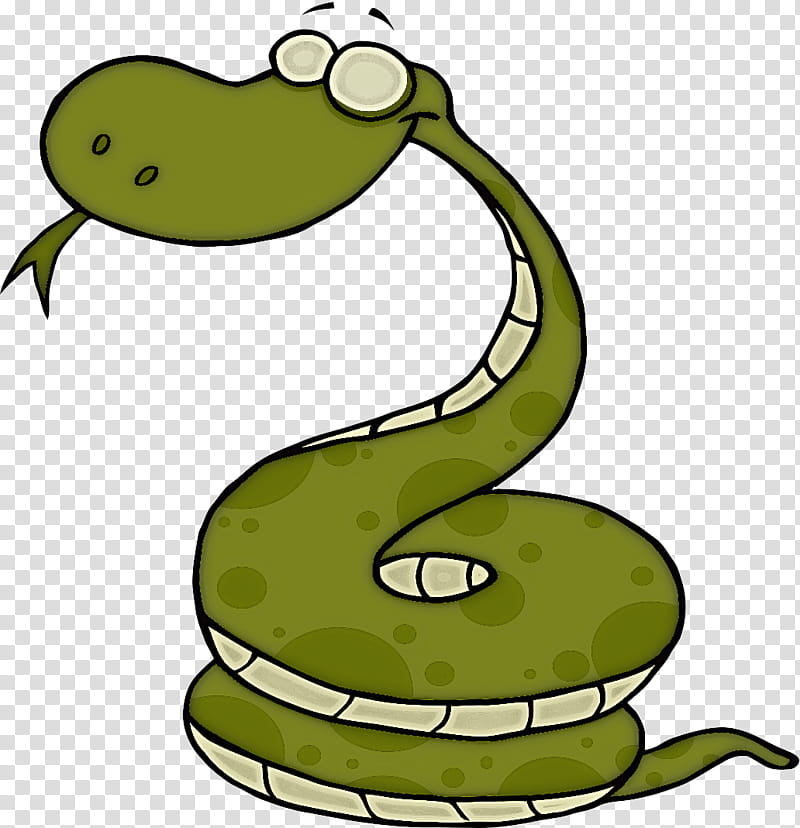 mamba cartoon smooth greensnake snake serpent, Viper, Plant, Reptile transparent background PNG clipart