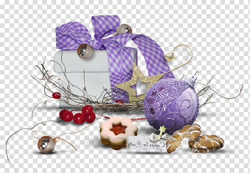 Christmas ornaments Christmas decoration Christmas, Christmas , Purple, Violet, Plant, Still Life transparent background PNG clipart