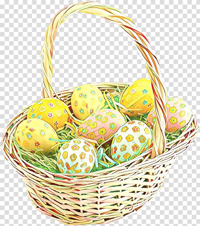 Easter Egg, Food Gift Baskets, Easter
, Storage Basket, Hamper, Present, Wicker, Event transparent background PNG clipart