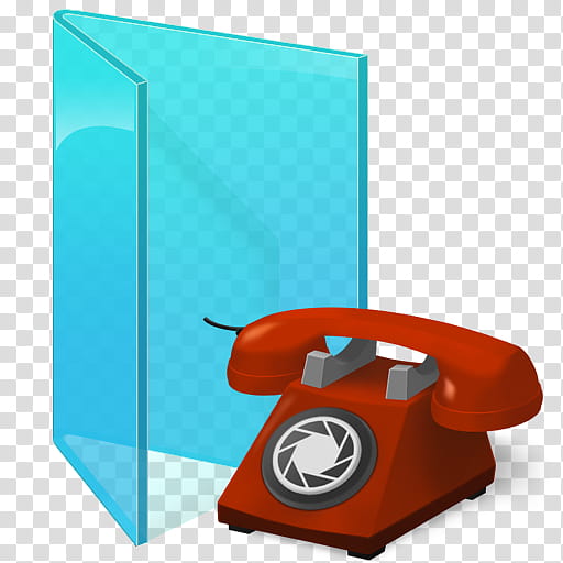 Portal Icons User Folders, contacts-b, red rotary telephone transparent background PNG clipart