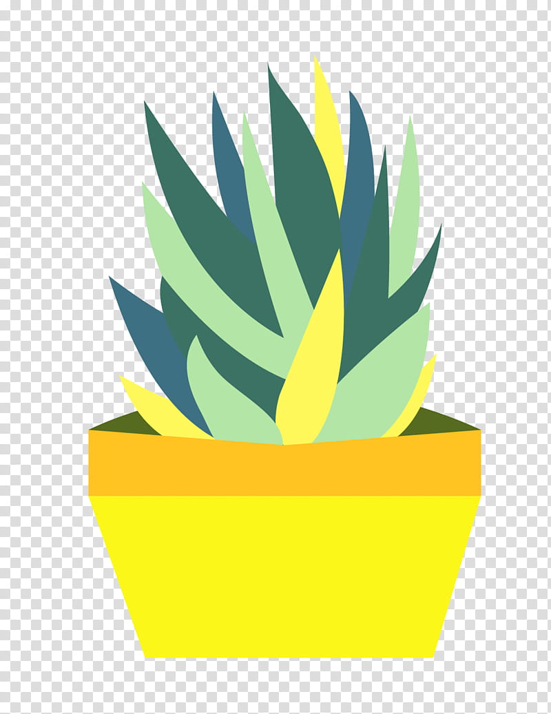 Green Leaf Logo, Cactus, Succulent Plant, Plants, Flowerpot, Drawing, Yellow, Prickly Pear transparent background PNG clipart