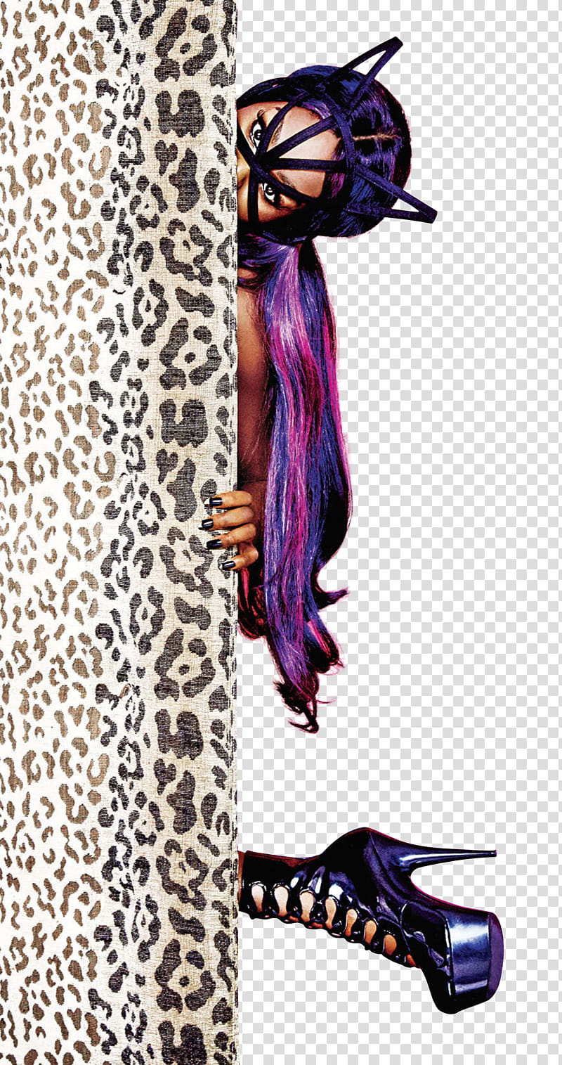 Azealia Banks, woman with cat costume transparent background PNG clipart