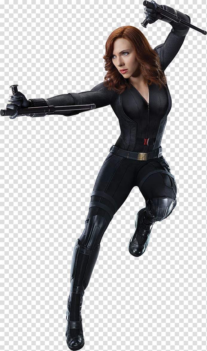 CIVIL WAR TEAM IRON MAN, Avengers Black Widow transparent background PNG clipart
