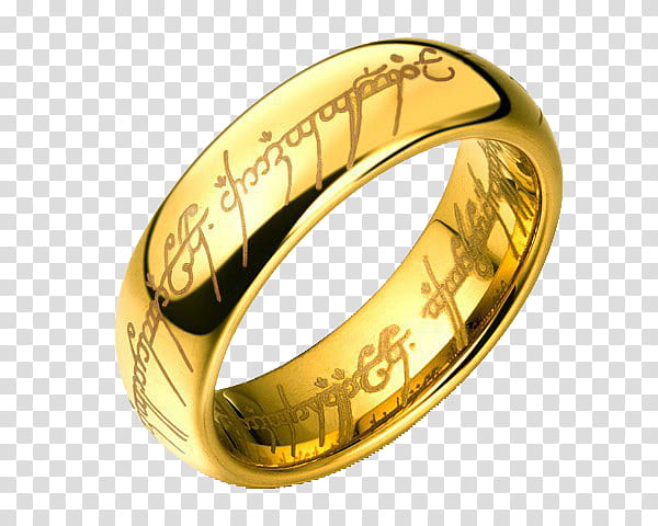 Wedding Ring Silver, Lord Of The Rings, One Ring, Gold, Jewellery, Gold Plating, Mens Ring, Bling Jewelry transparent background PNG clipart
