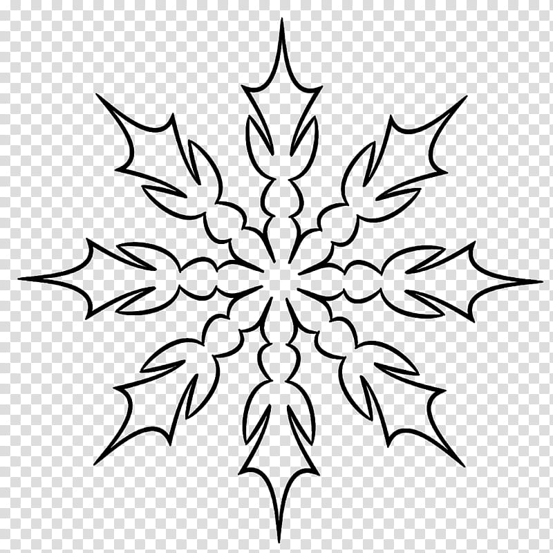 Ice Snow Flakes , black flower art transparent background PNG clipart
