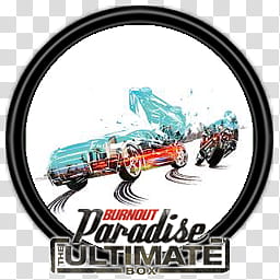 Game ICOs I, Burnout Paradise Ultimate Box  transparent background PNG clipart