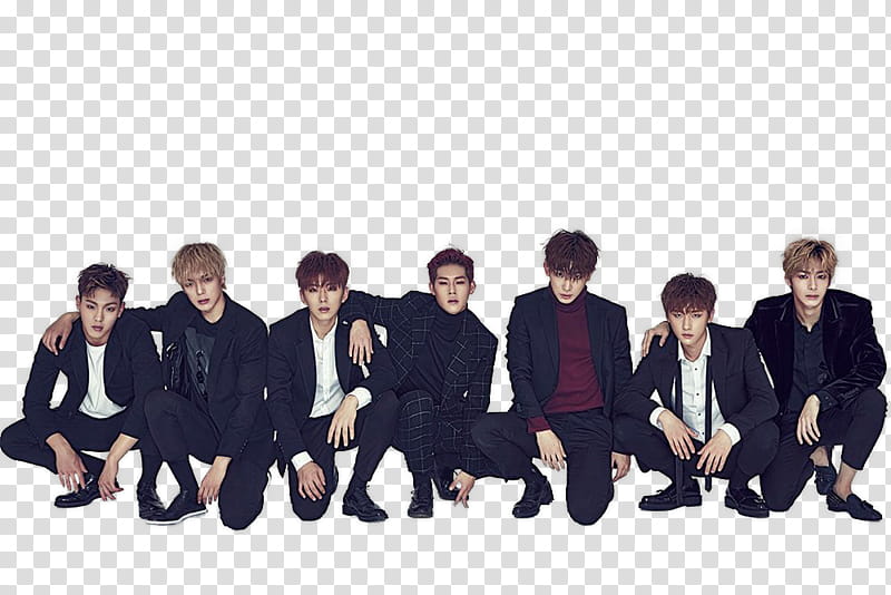 MONSTA X , BTS K-Pop group transparent background PNG clipart