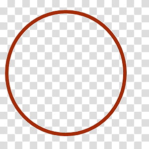 red ring illustration transparent background PNG clipart