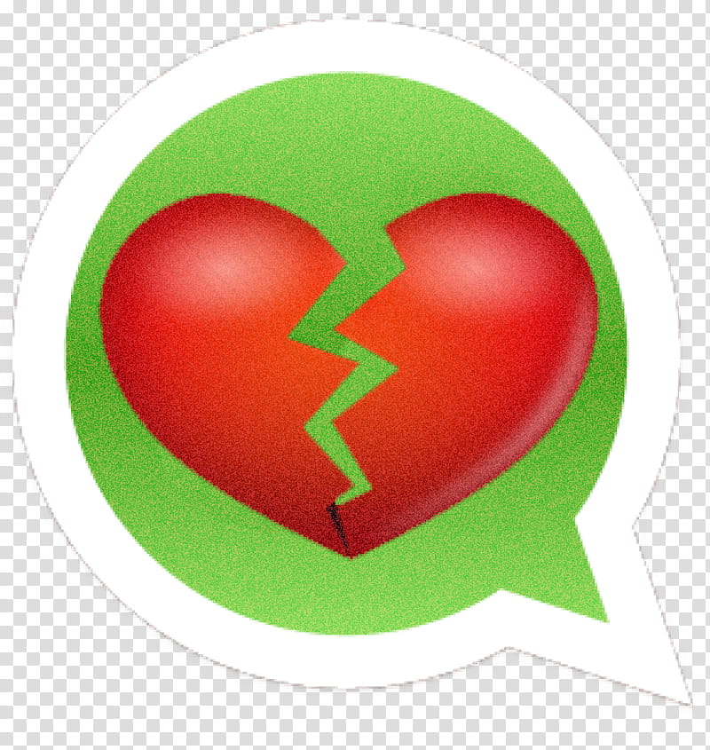 green red heart love symbol, Circle transparent background PNG clipart