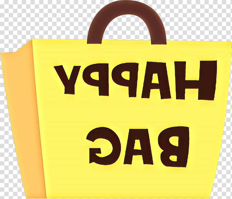 Shopping bag, Yellow, Security, Packaging And Labeling, Paper Bag transparent background PNG clipart